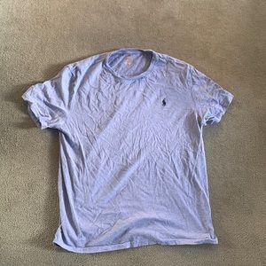 Large blue polo t shirt